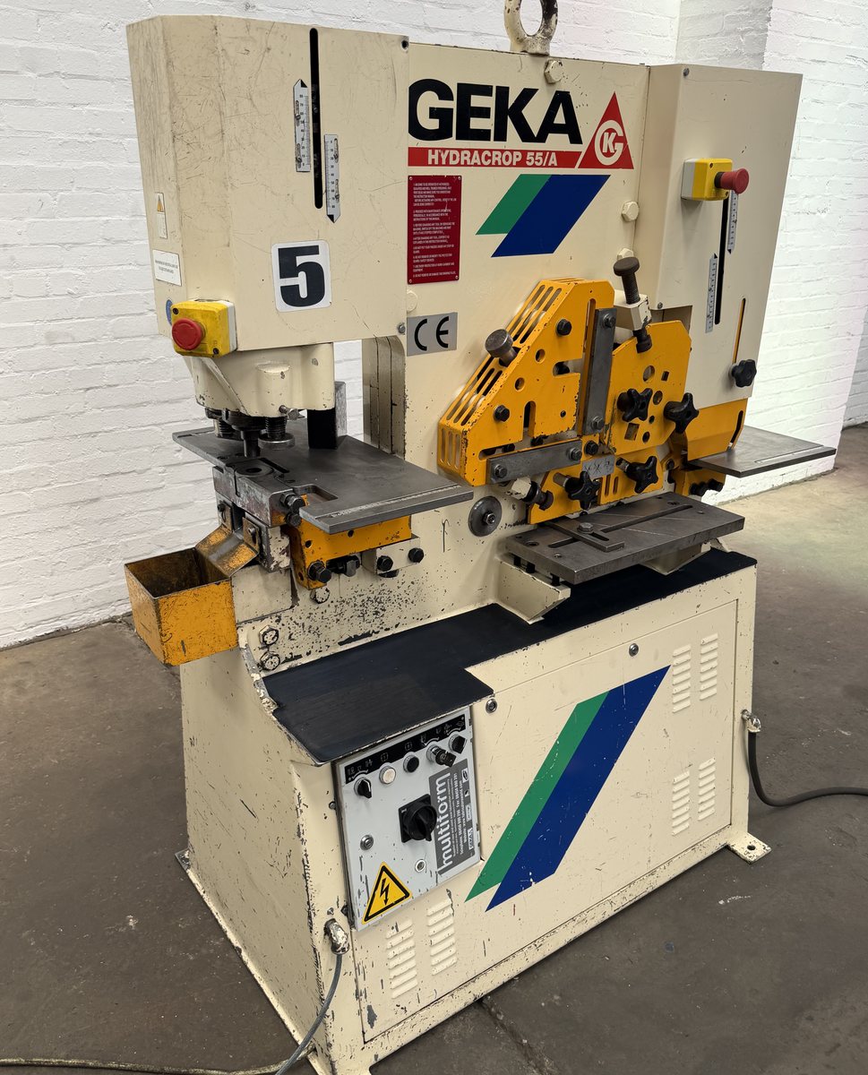Ironworkers, rolls and guillotines for sale at Quinn Bros Industries, Spicewood Texas