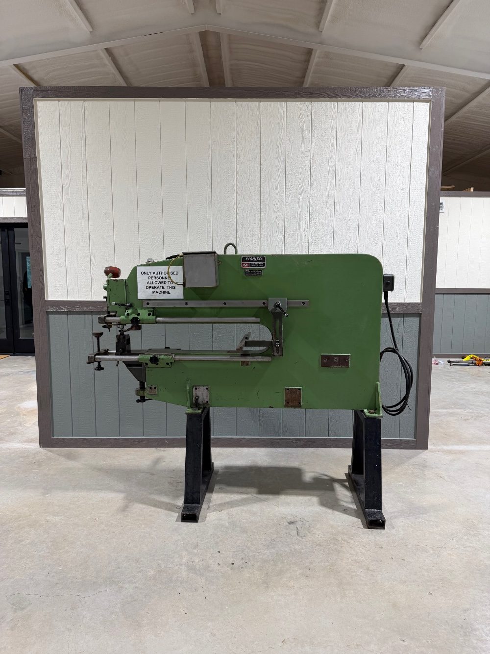 Pionier Nibbler for sale at Quinn Bros Industries, Spicewood Texas